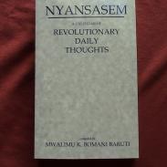 A Calendar of Revolutionary Daily Thoughts Nyansasem (Book) Mwalimu K. Baruti - Product Image